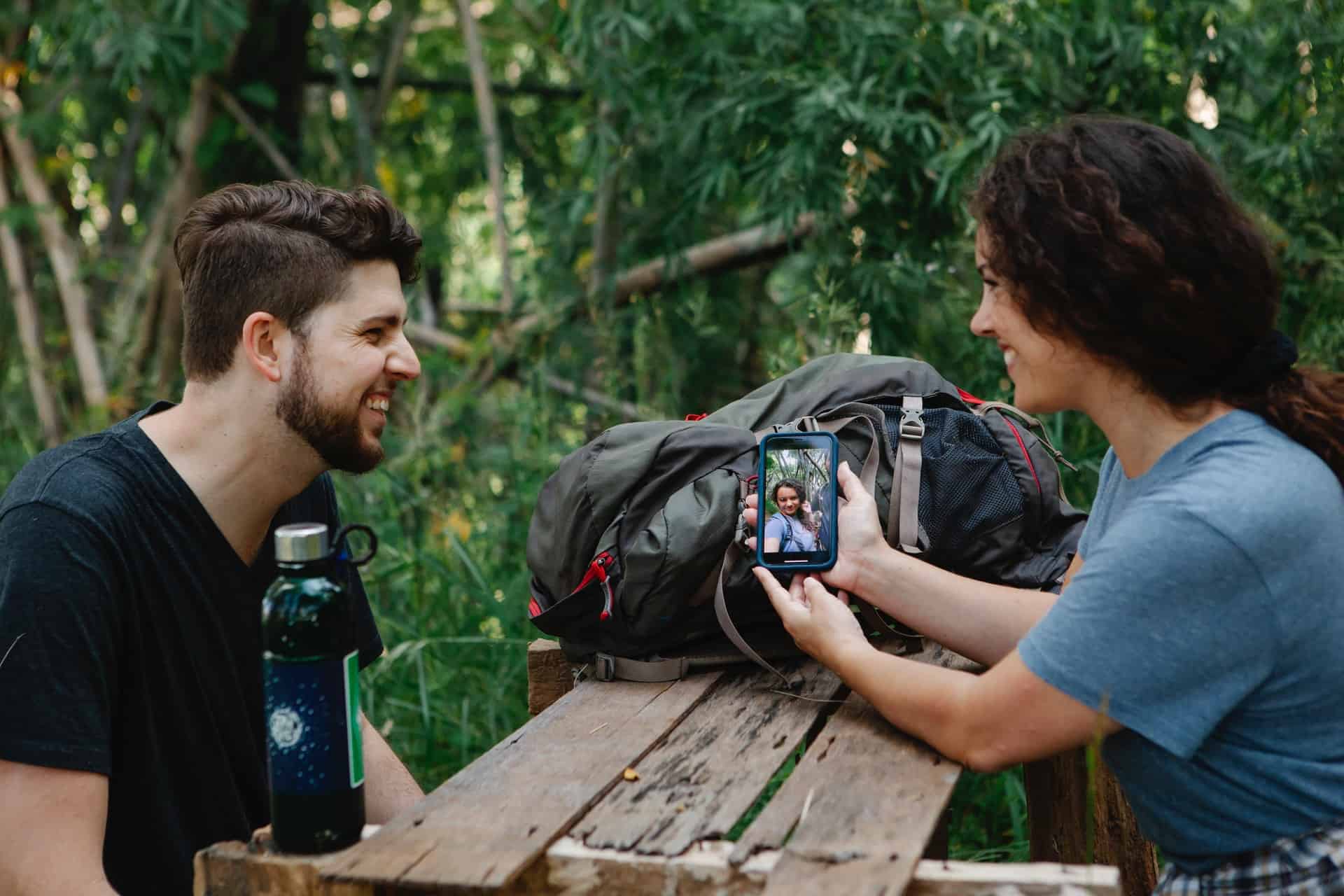 preferências de partilha de fotografias com moldura digital